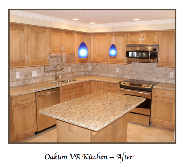 Oakton Virginia Custom Kitchen Design by Sandra Brannock